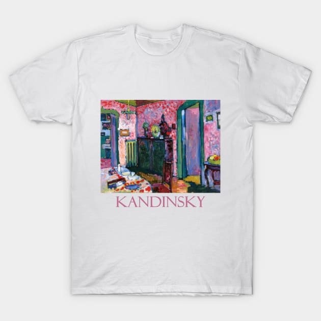 Interior (My Dining Room) by Wassily Kandinsky T-Shirt by Naves